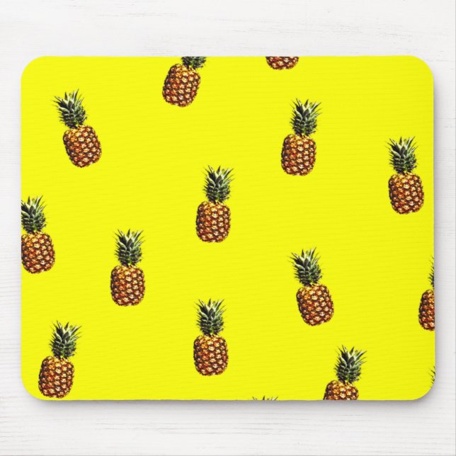 Ananas-Muster Mousepad (Vorne)