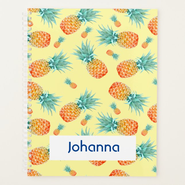 Ananas-Muster Planer (Vorderseite)