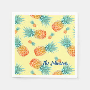 Ananas-Muster Serviette