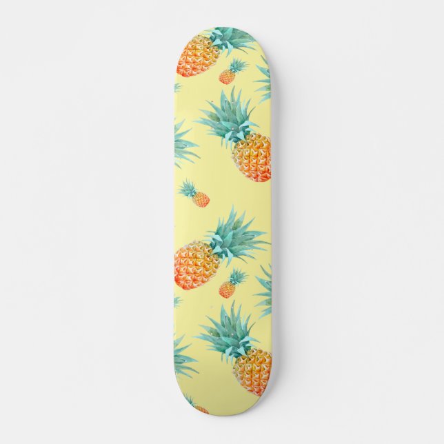 Ananas-Muster Skateboard (Vorne)
