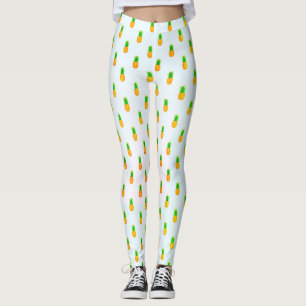 Ananas-Muster Sommer Leggings