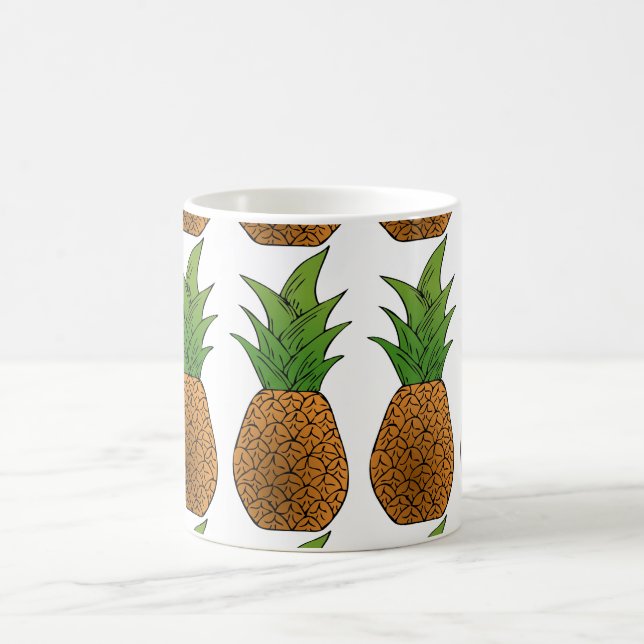 Ananas Muster Thunder_Cove Tasse (Mittel)