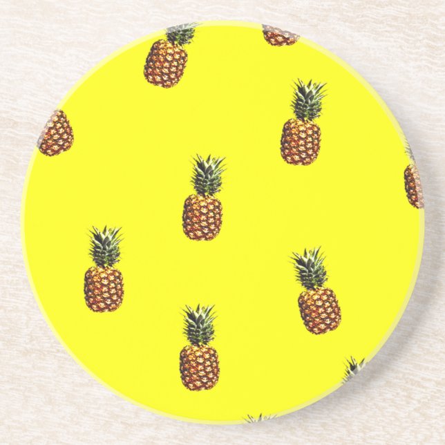 Ananas-Muster Untersetzer (Vorne)