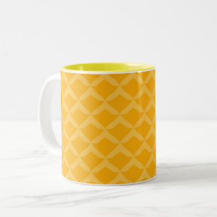 Ananas Muster... Zweifarbige Tasse