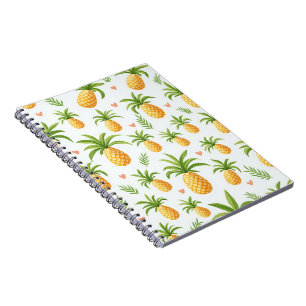 Ananas-Musterheft Notizblock