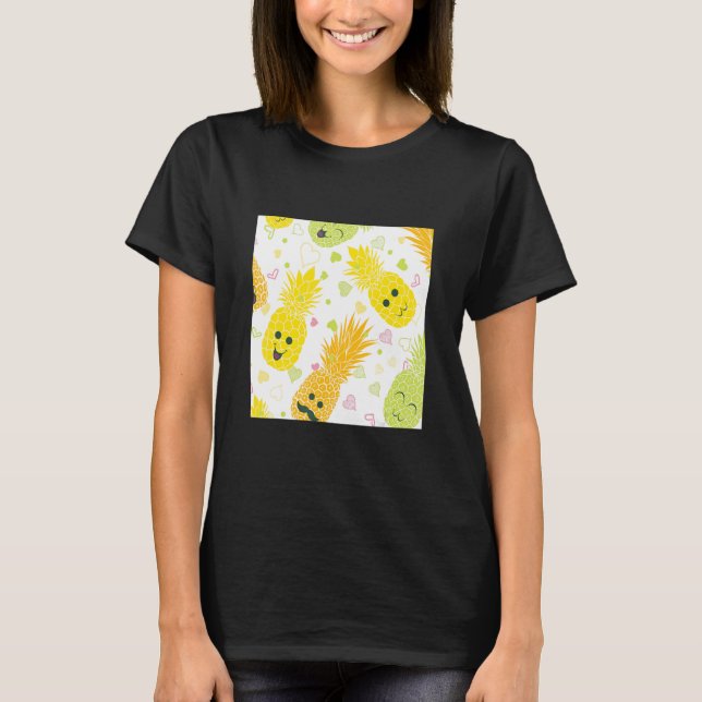 Ananas nahtlos T-Shirt (Vorderseite)