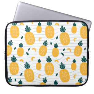 Ananas nahtloses Muster Laptopschutzhülle