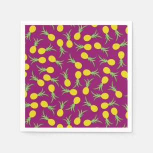 Ananas Niedlich Sommer 1. Geburtstag Party Thema Serviette