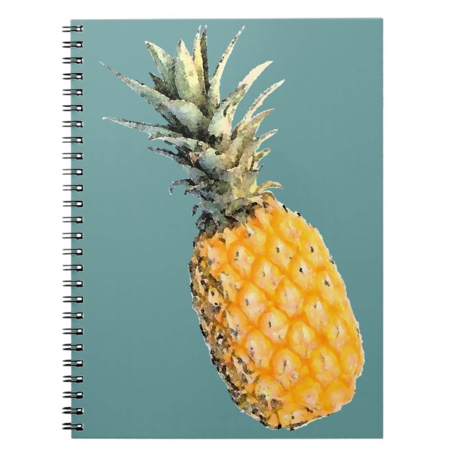 Ananas Notizblock (Vorderseite)