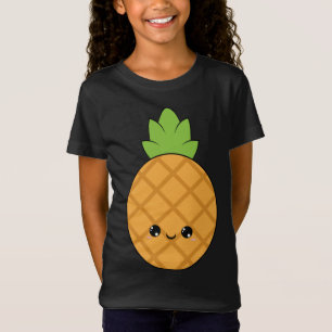 Ananas-Obst niedliche adorable kawaii hübsches Läc T-Shirt