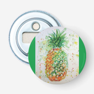 Ananas Obst Tropische Lebensmittel Tropische Kunst Flaschenöffner