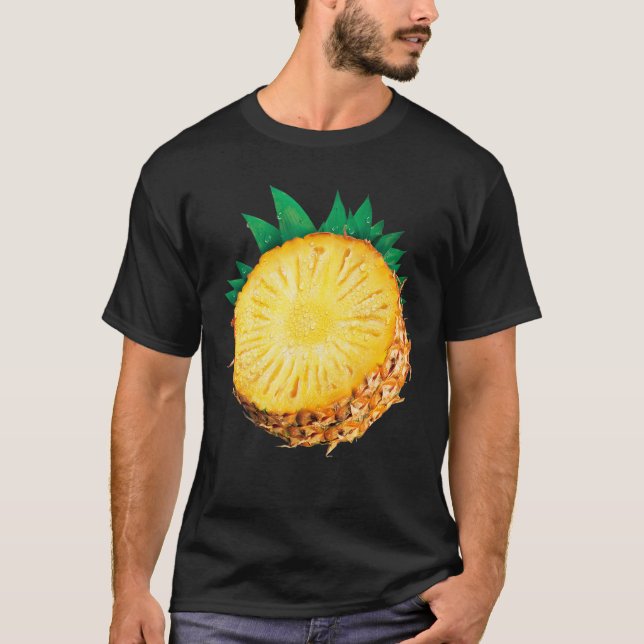 Ananas Obstgruppe Kostüm SonnenHalloween T-Shirt (Vorderseite)