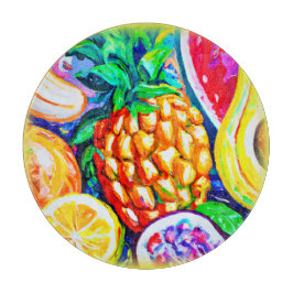 Ananas Orange Banana Fruits. Jetzt kaufen Schneidebrett