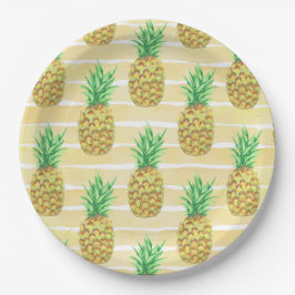Ananas Pappteller