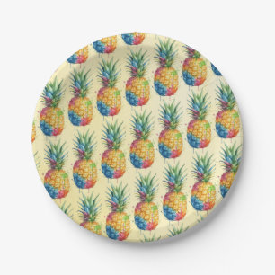 Ananas Pappteller