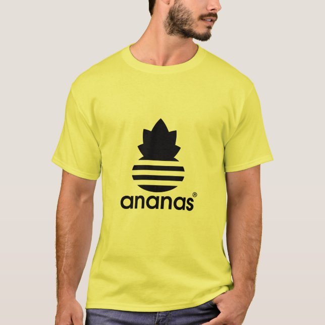 Ananas-Parody-Logo T-Shirt (Vorderseite)