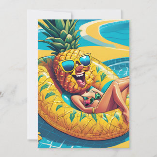 Ananas-Party Einladungen