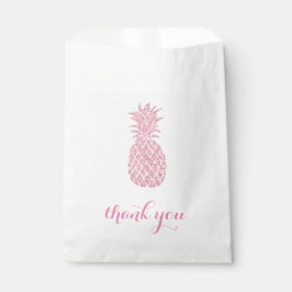 Ananas pink vielen Dank Geschenktütchen