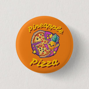 Ananas Pizza Button