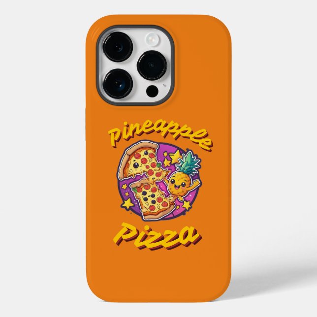 Ananas Pizza Case-Mate iPhone Hülle (Rückseite)