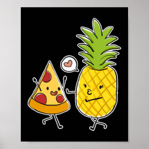 Ananas Pizza Hawaiian Pizza Ananas Pizza Poster