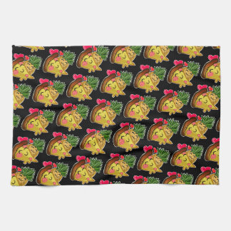 Ananas Pizza Liebe Geschirrtuch