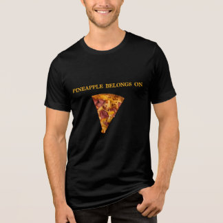 Ananas-Pizza-Shirt Tri-Blend Shirt