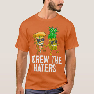 Ananas Pizza T Party Funny Pepperoni Geschenk T-Shirt