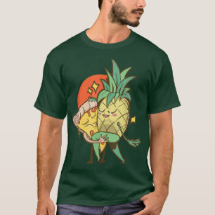 Ananas Pizza Verbotene Liebe Funny Food Dancing T-Shirt