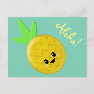 Ananas Postkarte