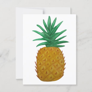 Ananas Postkarte