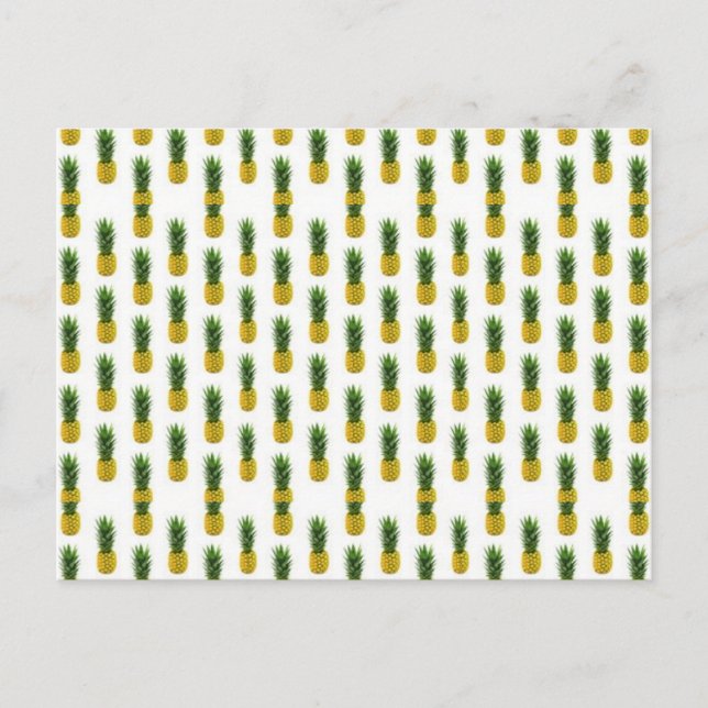 Ananas Postkarte (Vorderseite)