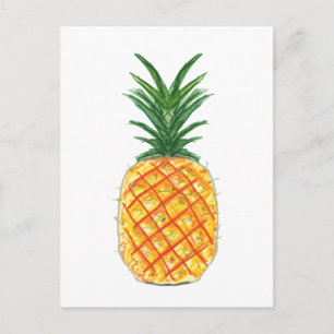 Ananas Postkarte