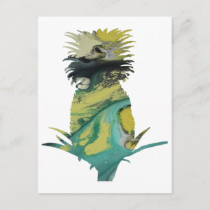 Ananas Postkarte