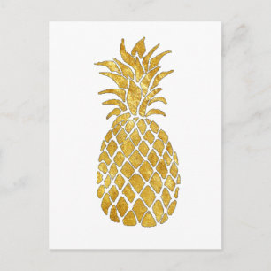 Ananas Postkarte