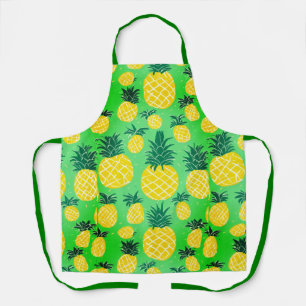 Ananas Print Schürze - Tropische Küche Stil.