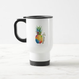 Ananas Reisebecher