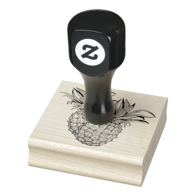 Ananas Rubber-Briefmarke Gummistempel (Stempel)