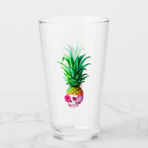 Ananas-Schädel Glas