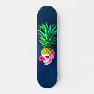 Ananas-Schädelbrett Skateboard