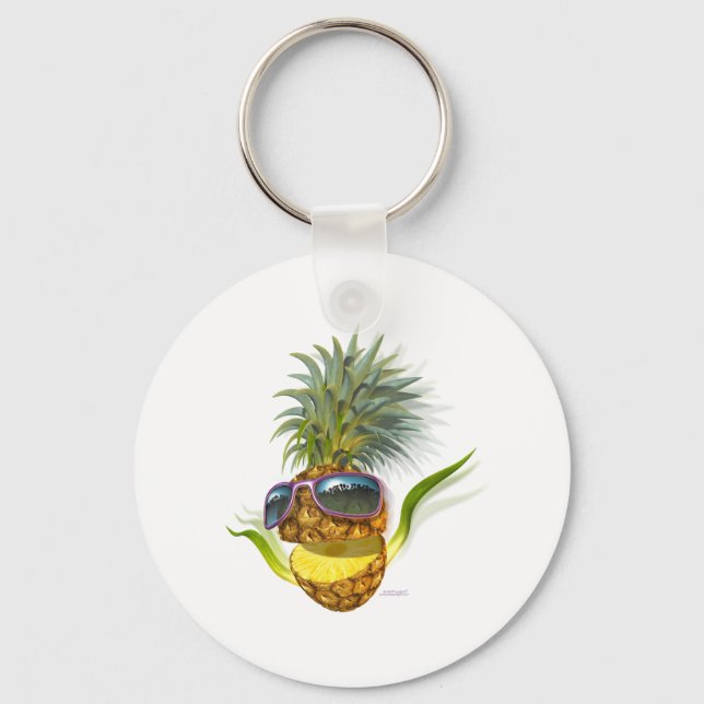 Ananas Schlüsselanhänger (Vorderseite)