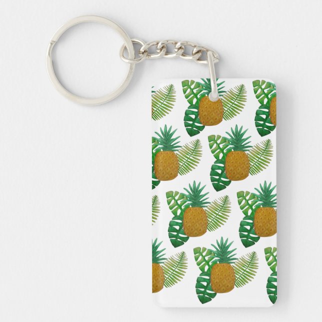 Ananas Schlüsselanhänger (Vorderseite)