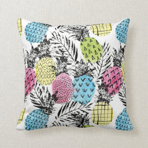 Ananas-Schmutz-Palmen Kissen