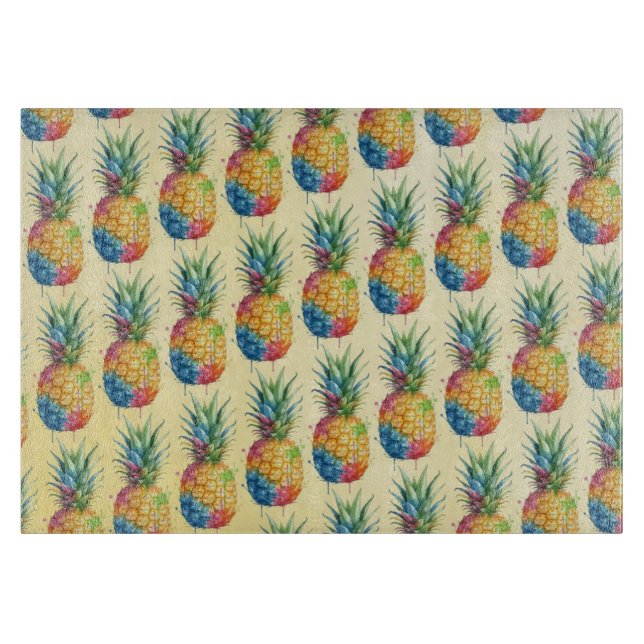 Ananas Schneidebrett (Vorderseite)