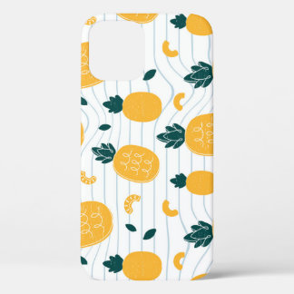 Ananas-Schönheit: Handgezeichnetes Muster Case-Mate iPhone Hülle