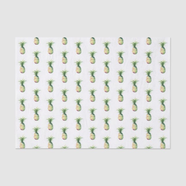 Ananas Seidenpapier (Vorderseite)