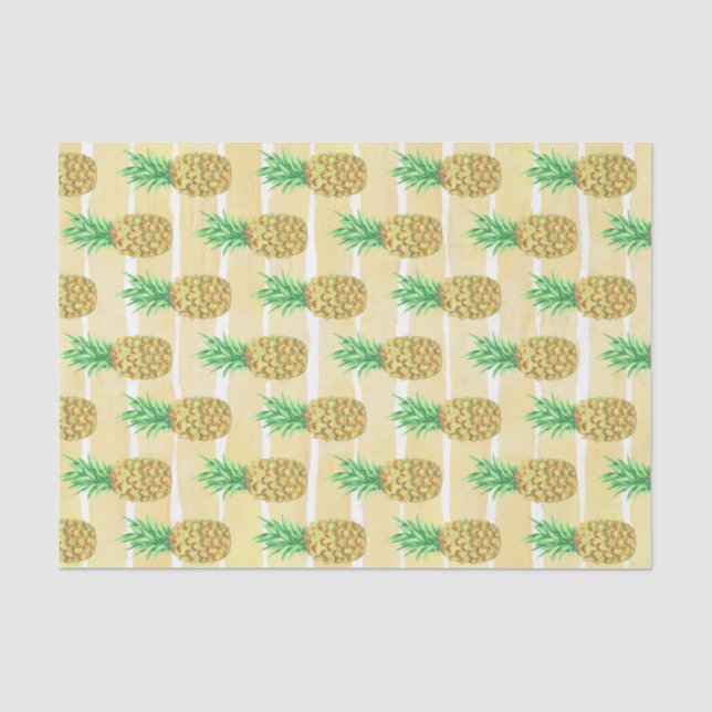 Ananas Seidenpapier (Vorderseite)