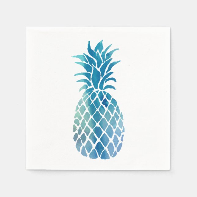 Ananas Serviette (Vorderseite)