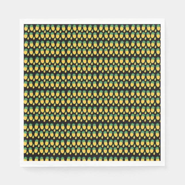 Ananas Serviette (Vorderseite)