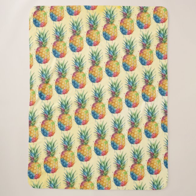 Ananas Sherpadecke (Vorderseite)